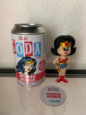 Funko Vinyl Soda Pop - DC Comics - Wonder Woman Common - Funko 45964 - Superhero